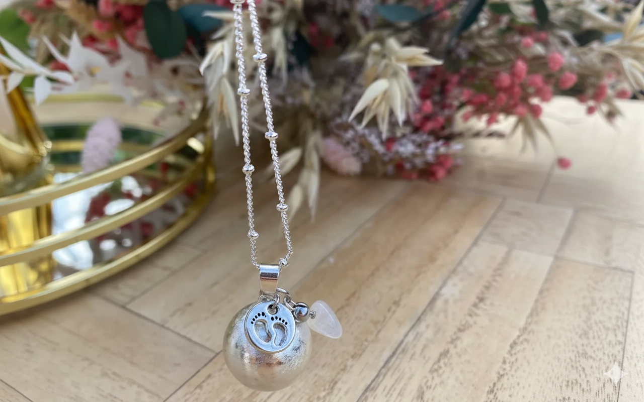 Schwangerschaftsbola - Silber